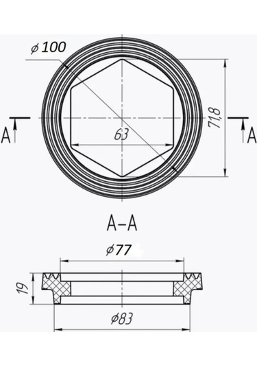 Uklad K100 Klozet Ve Debimetre Contası 169321433