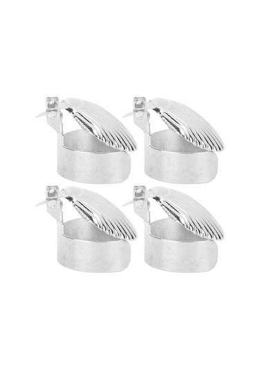 Yaozixa Demir Konulmuş Otomatik Mum Söndürücü, 4 Adet Sakal Desenli, 0.7-1 İnç Çaplı Mumlar İçin Güvenli Ve Dayanıklı