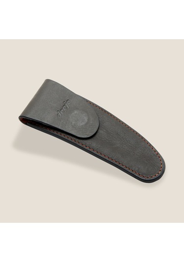 Deejo Kamp 37g Belt Leather Sheath, Mocca Gri