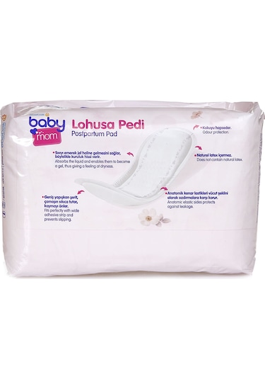Baby Mom Lohusa Pedi Büyük Boy 10 Adet
