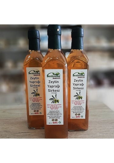 Beslenme Dedektifi Zeytin Yaprağı Sirkesi 500 ML