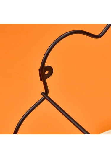 Suntel Bulut Dekoratif Raf - Siyah - 19 Cm Siyah