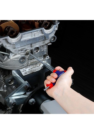 Workpro Wp200542 8 Parça Cr-v Top Başlı T Tipi Uzun Profesyonel Allen Anahtar Takımı