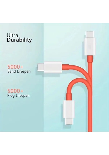 Cordial Oneplus 12 11 10 9 8 7 Pro 12r İçin Usb-c'den Usb-c'ye 65w Hızlı Şarj Kablosu 5a 4.92ft