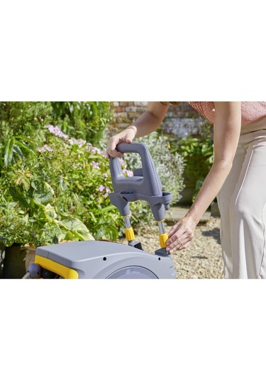 Hozelock 100488h Tekerlekli 35 M Hortumlu Otomatik Geri Sarmalı Hortum Toplama Makara Seti