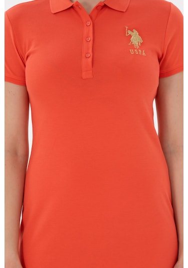 U.s. Polo Assn. Kadın Nar Çiçeği Elbise Örme 50280069-vr039 Nar Cıcegı Nar Çiçeği