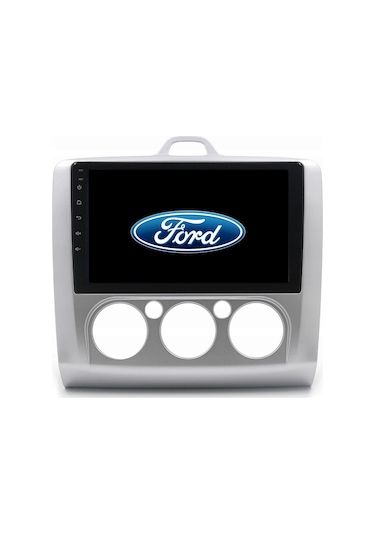 Ford Focus 2 - Araç Multimedya Ekran - 2gb 32gb - Analog - Silver - 2005 - 2011 - 9 Inch - Hıgh Sound - Vsr