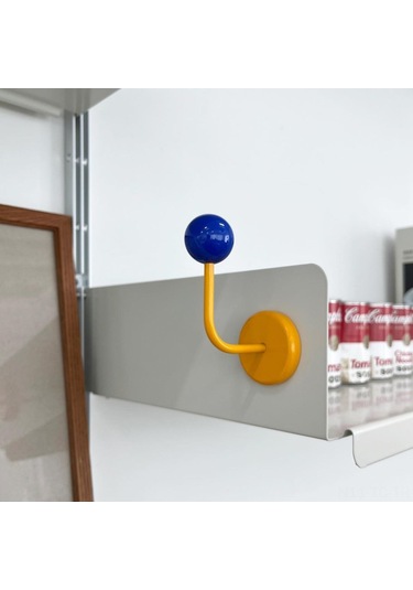 Skycity Renkli Manyetik Bağcıklı Kanca: Mutfak/banyo/ön Kapı İçin Delme Yok Güçlü Sürekli Dekoratif Tutucu Açık Yeşil+pembe