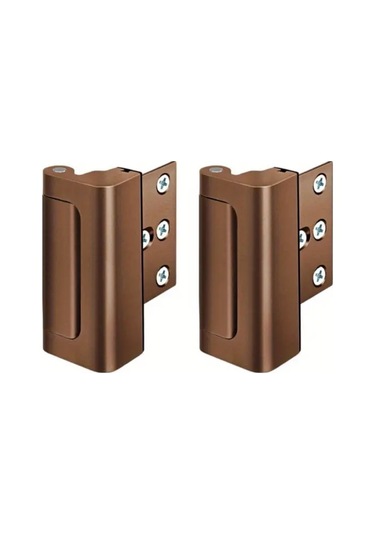 Willowhaven Gri 2 Adet Ev Güvenlik Kapı Kilidi 800 Pound Dayanıklı Gece Kilidi