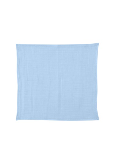 Bürümcük 25x25cm Bebek Ağız Bezi Ter Bezi 6'lı K-m Kiremit - Mavi