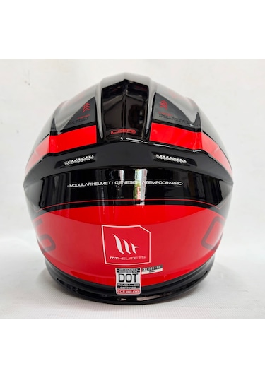 Mt Genesis Sv Atempo B15 Parlak Renk Çene Açılır Kask Iç Güneş Vi