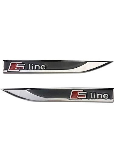 Sline Çamurluk Logosu Arması Siyah-Krom