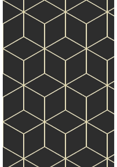 Pamuklu Geometrik Jeha Antrasit 100x200 Tek Kişilik Çarşaf Seti