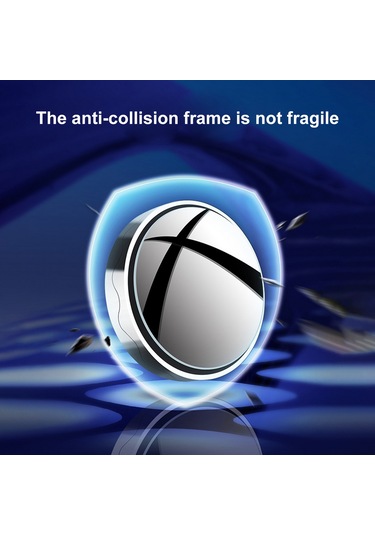 Wezone Araç Geri Görüş Ayna Seti: Süper Tutuculu 360 Ayarabilir Geniş Açı, Kör Nokta Gözlemcisi, Beyaz 2 Adet