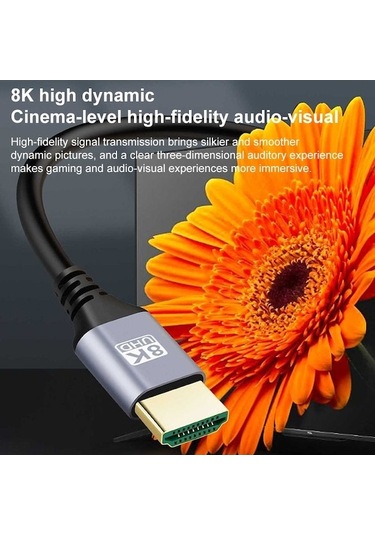 Rogfer Hdmı Erkek Hdmı Erkek Çift Dirsek Hd Ses Video Adaptörü Kablosu, Uzunluk: 0.5m Çift Yukarı Bükme