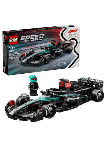 LEGO® Speed Champions Mercedes-AMG F1® W15 Yarış Arabası 77244 - Oyuncak Model Yapım Seti (267P)