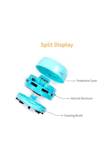 Symbee Mobil Masaüstü Süpürge, Abs Malzeme, 360 Güçlü Emme, Elektrikli Kırıntı Temizleyici, Pil İle Çalışır Pil Yok , Pembe - Dıy Desteği