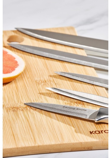 Karaca  Mastermaıd Rosegold 6 Parça Standlı Bıçak Seti