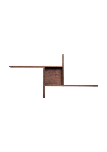 Adoremobilya Plus Dekoratif Duvar Rafı - Oslo Ceviz