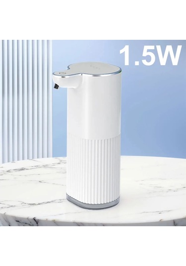 Lixiaqu01 Otomatik Sabunluk 4 Seviyeleri Ayarlanabilir Sıvı Beyaz