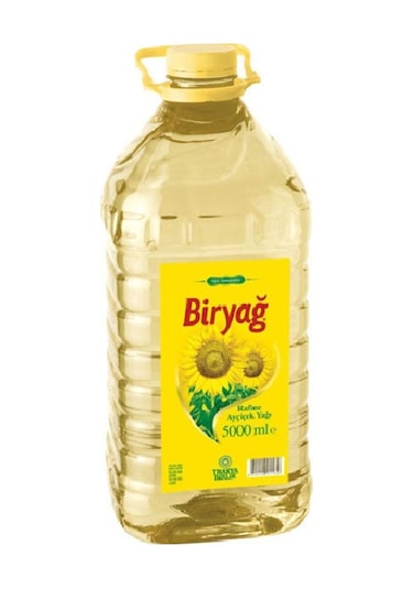Ayçiçek Yağı 5lt Köşeli Pet
