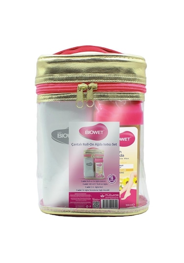 Biowet Çantalı Roll On Ağda Isıtıcı Set