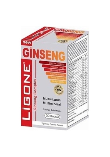 Ligone Ginseng Complex 30 Vejetaryen Kapsül