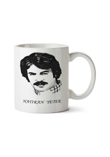 Ferdi Tayfur Hatıran Yeter İki Tarafı Baskılı Kupa Bardak