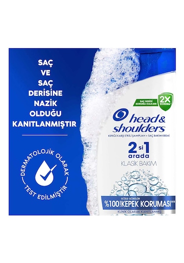 Head & Shoulders Klasik Bakım 2in1 Şampuan 625 ML