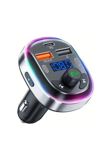 Xuweiwei T81 Araba Kablosuz Müzik Çalar Araç Fm Verici Alıcı Kablosuz Eller Serbest Telefon Sistemi Mp3 Çalar Şarj Cihazı