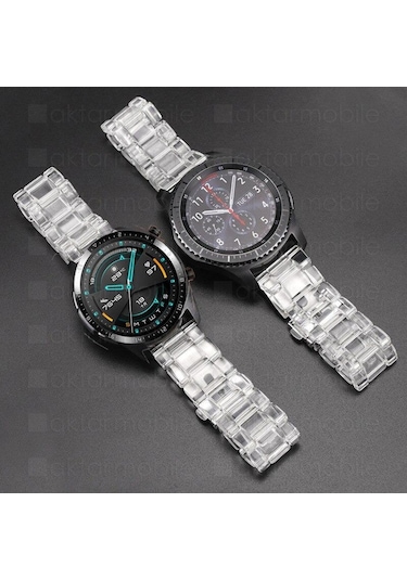 Honor Magic Watch 42 Mm Kordon Renkli Şeffaf Kayış - 6 Renk