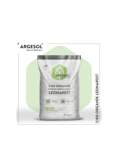 %100 Doğal Toprak Düzenleyici Leonardit 25 KG Argesol Tarım
