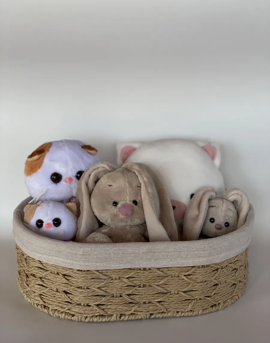 Kulıko Home Büyük Hasır Alışveriş Sepeti 171897699 Bej