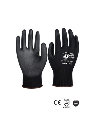 İş Eldiveni Hanvo Kesilmeye Dirençli Nitril Kaplama Eldiven