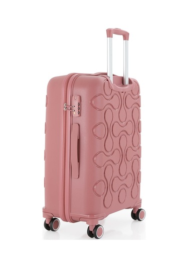 Mçs Polipropilen Valiz V376 65 Cm S23sy100002965 00418 Koyu Pudra