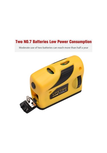 Dinosaurs Yüksek Hassasiyetli Taşınabilir Hat Cihazı - Sarı/siyah