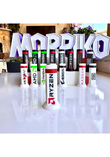 Ryzen Tasarım Yükseklik Ayarlı Ekran Kartı Destek Aparatı