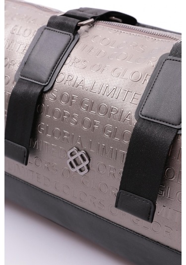 Dgn Arm209 Kadin Üstü Oval Seyahat Çantasi ARM209-2491-R4450 Platin