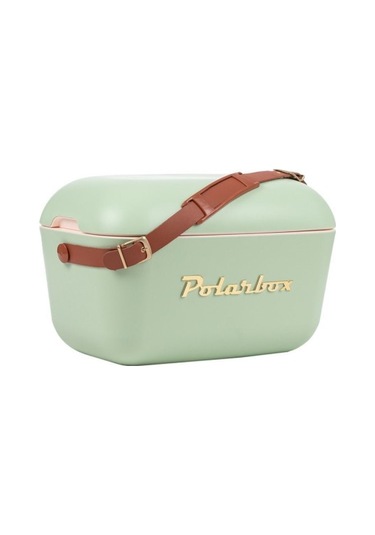 Polarbox Gold Edıtıon Soğuk Tutucu Buzluk Ve Sıcak Tutucu Olive Green - Gold Thermo Çanta 20 Lt Yeşil