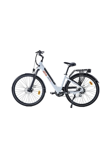 Alba City 2 36v 10,4ah Elektrikli Bisiklet Metalik Beyaz Beyaz
