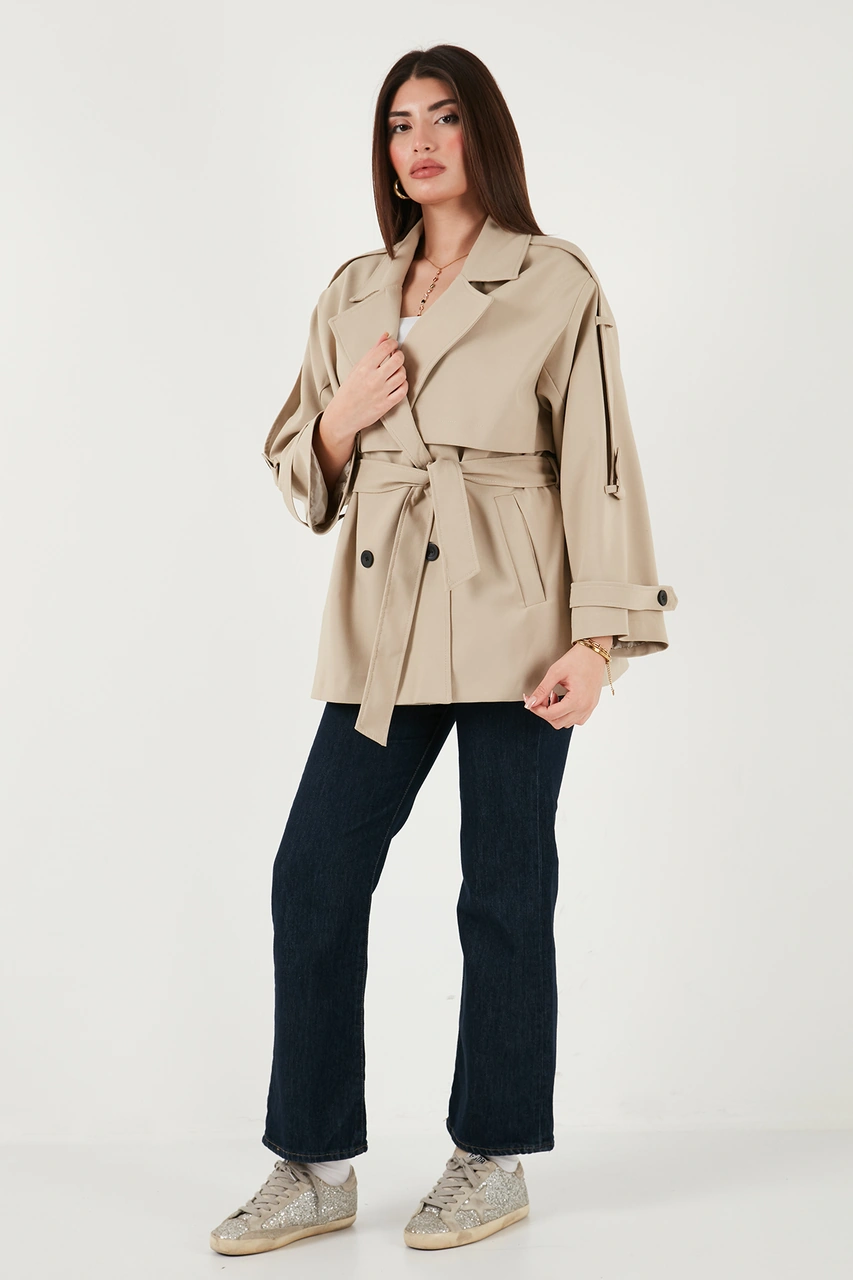Lela Bayan Trençkot 6839580 Camel CAMEL