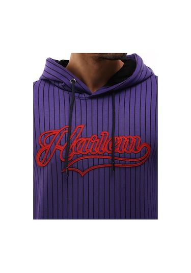 Kapşonlu Sweatshirt Mor 2825