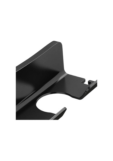 Dolıty Banyo Saç Kurutma Makinesi Rafı Yerden Sade-siyah