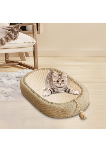 Suntek Kedi Scratcher Yatak Yavru Tırmalama Kanepe Büyük