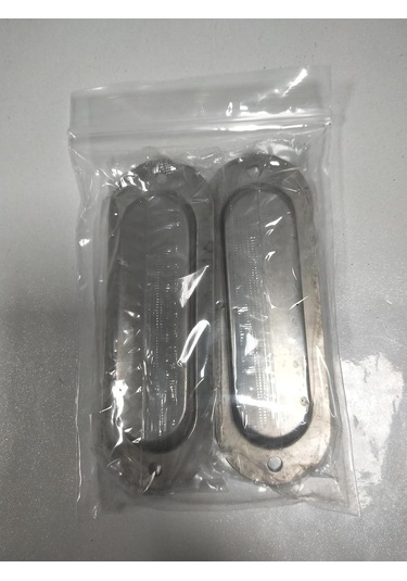 2 Adet Gömme Kapı Kolu Fırçalanmış Paslanmaz Çelik Gömme Kol Sürgülü Kapı Kolu Vidalı Dolap Kapı Kolu Aksesuarları