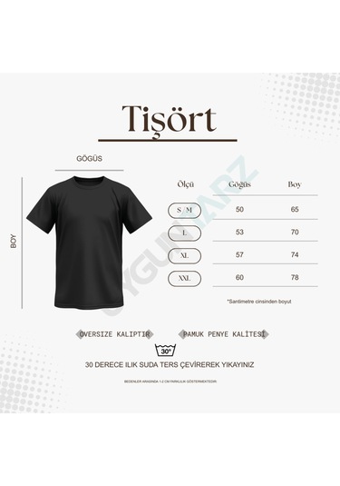 Uyguntarz Unisex Üç Kalpli Tasarım Basklı Tshirt Bebe Mavisi