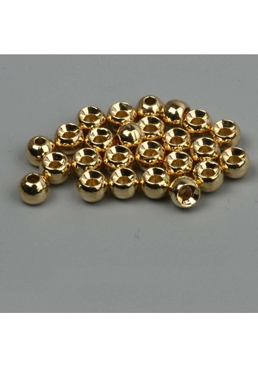Suntek 25 Adet Tungsten Oluklu Fly Bağlama Kafa Boncuk Perisi