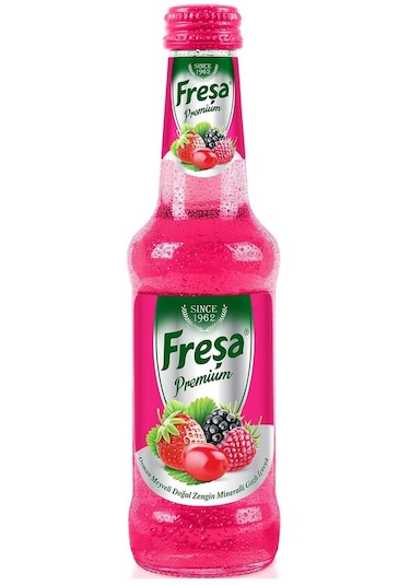 Freşa Premium Orman Meyveli Vitaminli Maden Suyu 250 Ml X 24 Adet