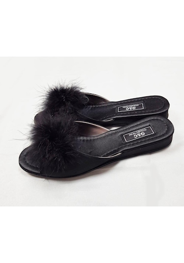 G&c 180 Topuksuz Tüylü Bayan Terlik 001