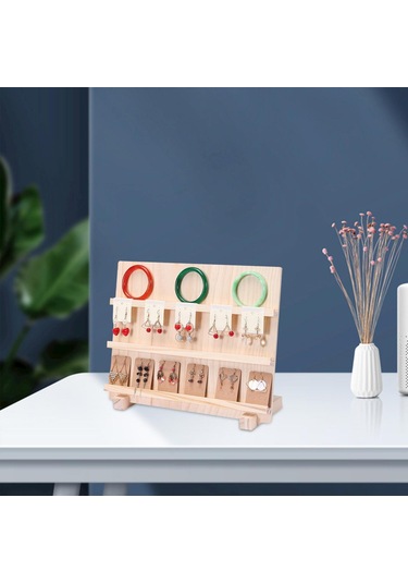 Suntek Magideal Tabanlı Küpe Ekran Standı Taşınabilir Kart 3 katlı